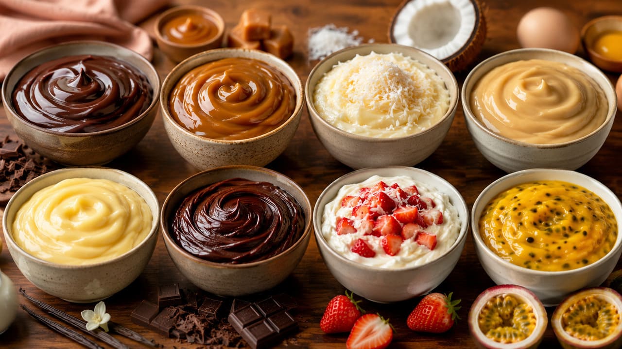 Os recheios são responsáveis por grande parte do sabor e da personalidade de um bolo. Alguns se tornaram verdadeiros clássicos da confeitaria e continuam presentes em aniversários, casamentos e outras celebrações, agradando diferentes gerações. Conheça oito opções que conquistaram espaço entre as mais queridas. -  (crédito: imagem gerada por i.a )