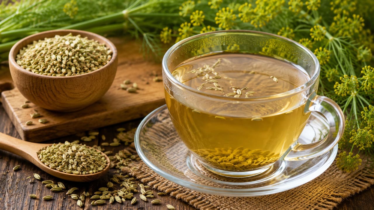 As sementes secas são amplamente utilizadas no preparo de chás, graças ao aroma marcante e ao sabor levemente adocicado. A bebida atravessou gerações e continua entre as infusões mais consumidas em diversas partes do mundo.