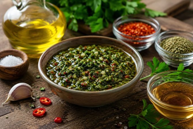 Chimichurri: o molho de ervas que conquistou churrascos e receitas no mundo inteiro