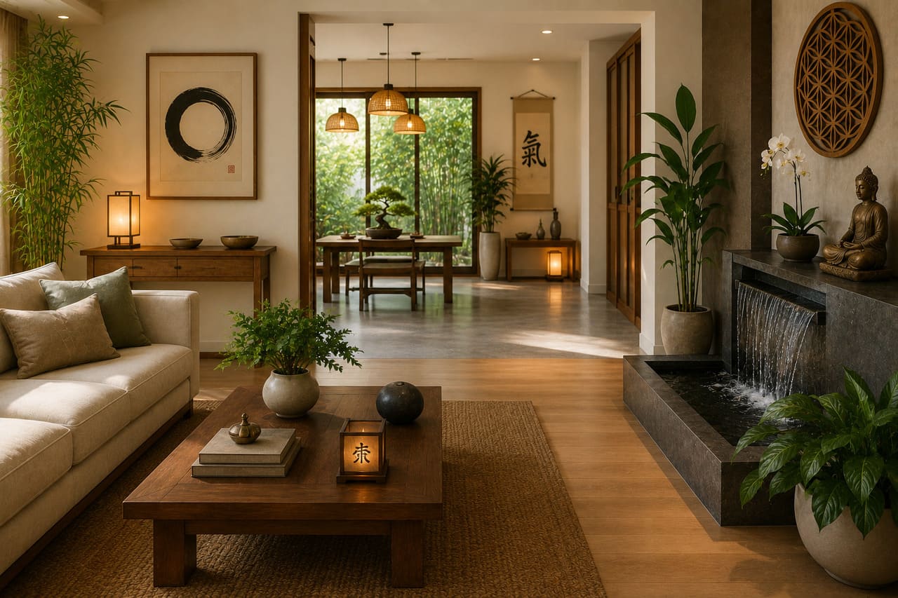 Segundo o feng shui, ambientes limpos e organizados facilitam a circulação da energia. Por isso, reduzir o excesso de objetos costuma ser uma das primeiras recomendações.