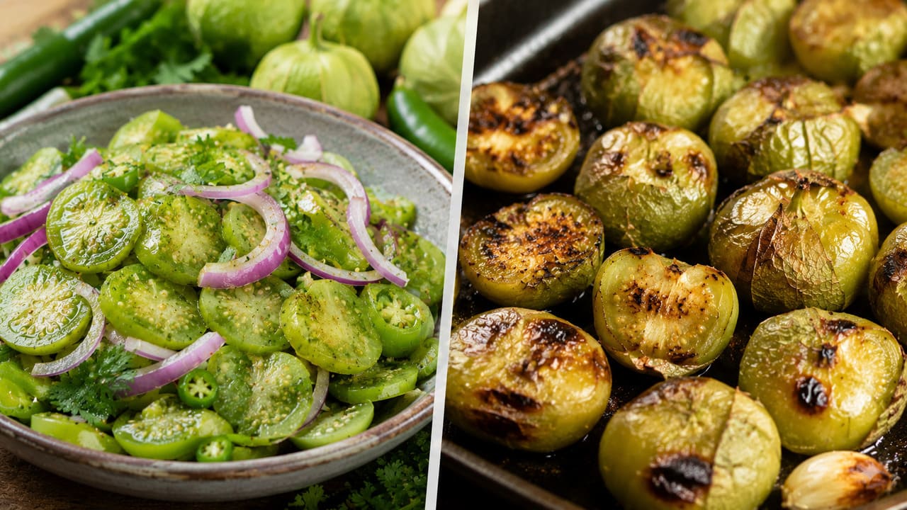 O tomatillo pode ser consumido cru em saladas, mas também ganha novas nuances quando vai ao forno ou à grelha. O calor suaviza parte da acidez e intensifica o aroma, tornando o fruto ainda mais versátil para diferentes receitas. Faz sucesso entre chefs de cozinha para diferentes experiências gastronômicas. 