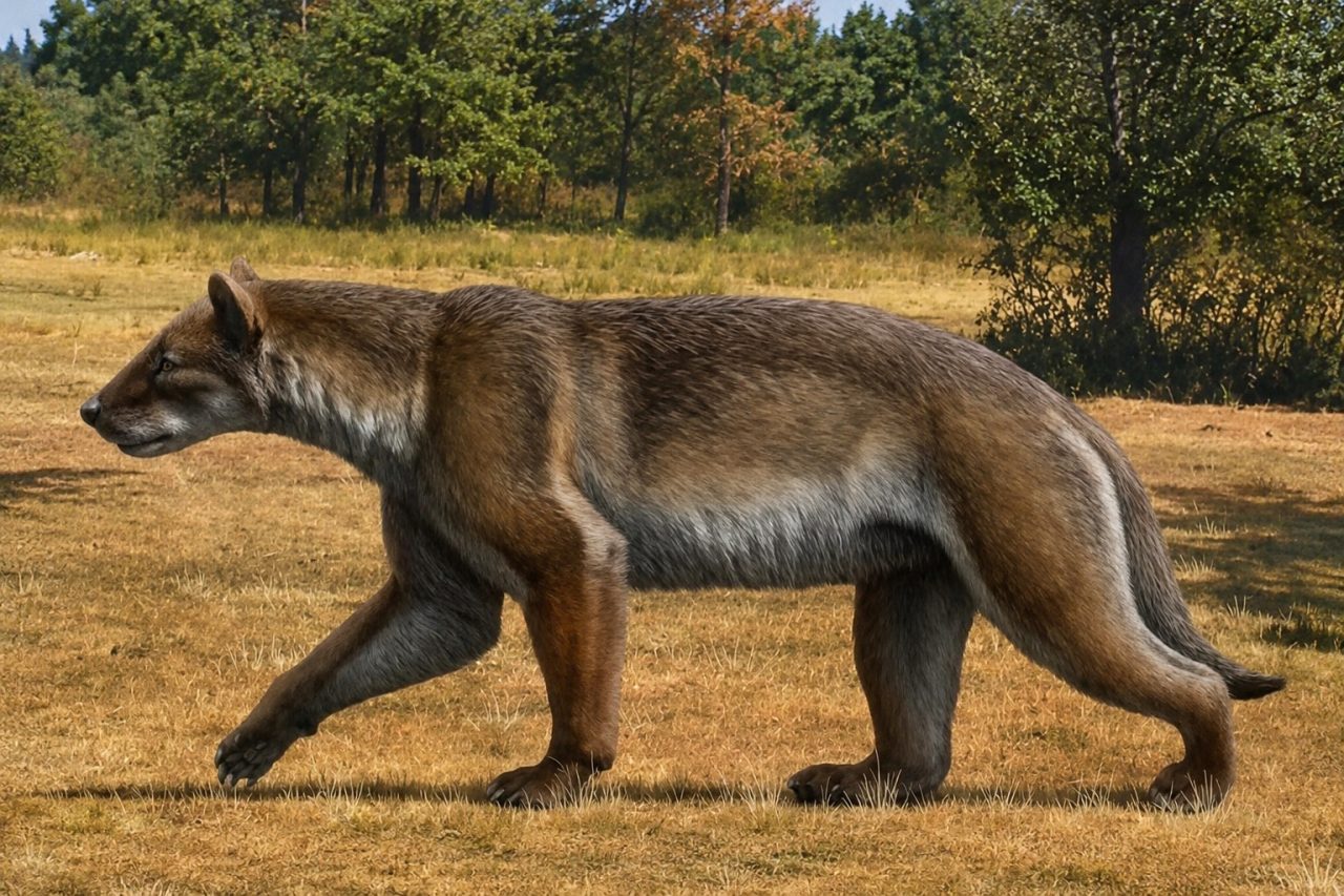 Cerca de 16 milhões de anos atrás, um predador de aparência incomum circulava por uma região que hoje faz parte da Catalunha, na Espanha. Esse animal acaba de ganhar reconhecimento oficial após pesquisadores analisarem fósseis encontrados no sítio paleontológico de Els Casots, em Subirats, na bacia de Vallès-Penedès. -  (crédito: Reproduc?a?o/YouTube Paramoloch Games)
