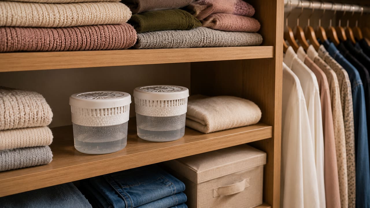 Abrir janelas, permitir a entrada de luz natural e evitar o acúmulo de umidade são medidas simples que dificultam a proliferação dos fungos, especialmente em armários e banheiros.