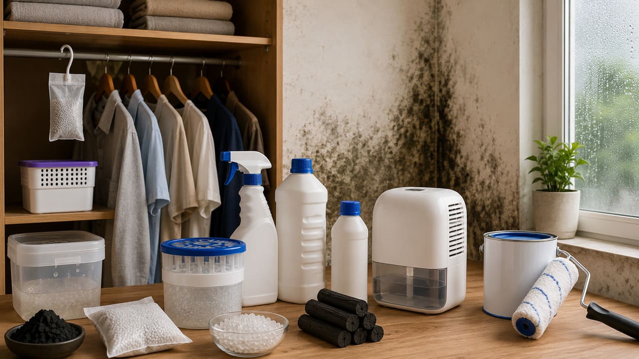 Fungos se desenvolvem com facilidade em ambientes úmidos, escuros e com pouca circulação de ar. Infiltrações, vazamentos e condensação aumentam bastante o risco de aparecimento.