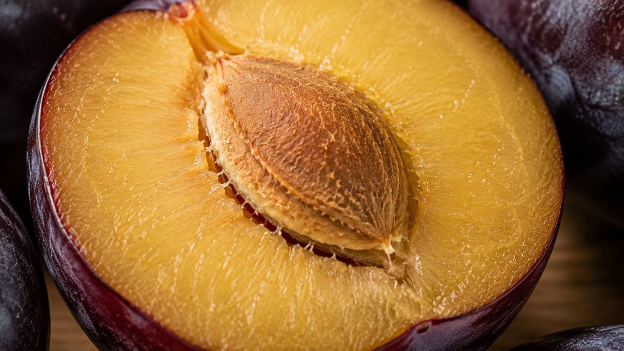 O principal ponto em comum está na estrutura do fruto. As drupas apresentam uma camada externa, uma parte carnuda ou fibrosa e um caroço rígido no centro. Esse caroço funciona como proteção para a semente da planta. 