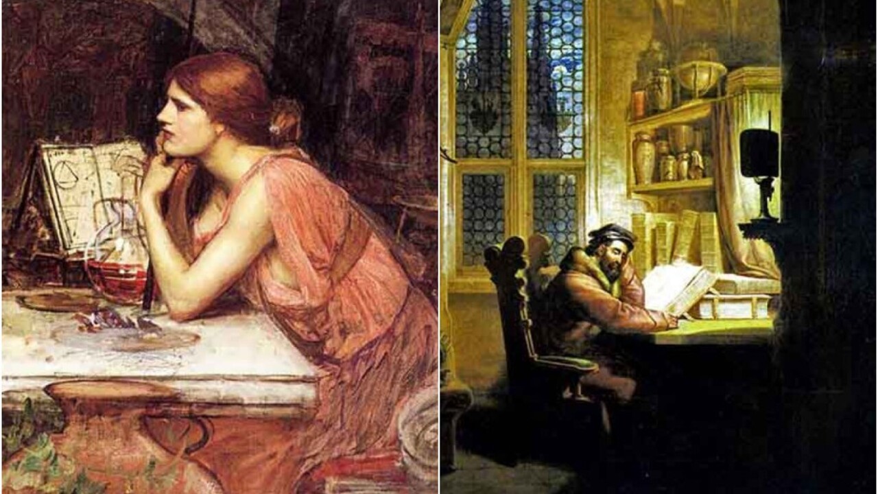 Circe é uma feiticeira poderosa que vive na ilha de Ea, segundo a mitologia grega. Ela ficou famosa por transformar humanos em animais, como ocorre na 