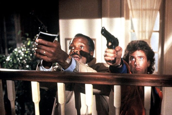 Danny Glover e Mel Gibson em 