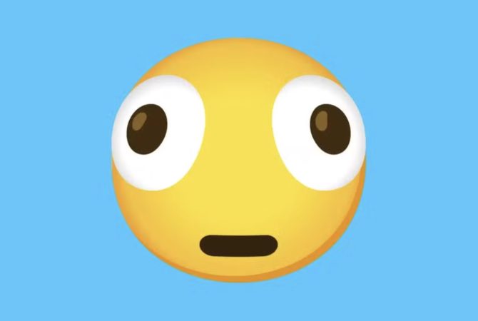 Levantamento revela que emoji de “rosto distorcido” é o favorito entre novos ícones