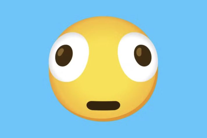 Emoji de cara distorcida – Reprodução 