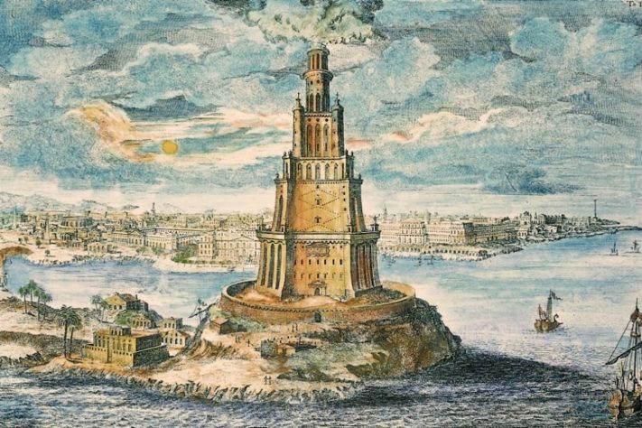 Farol de Alexandria – Domínio Público