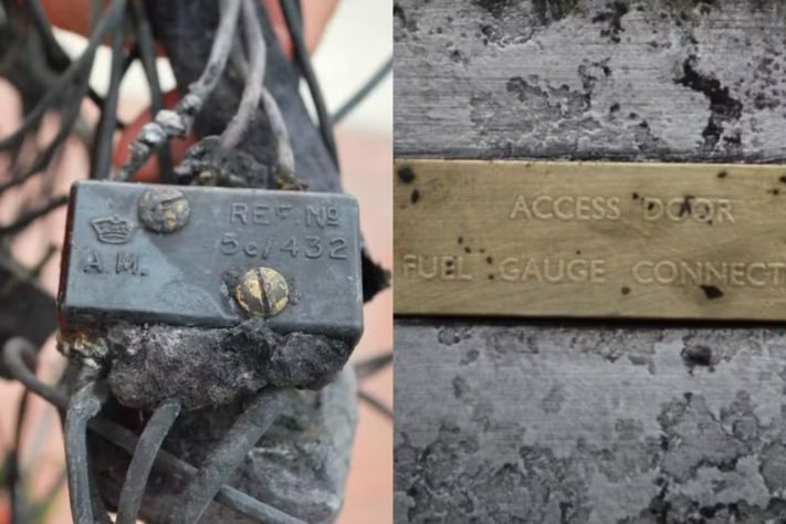 Homem encontra restos de avião da 2ª Guerra que sumiu misteriosamente – Divulgação/Fort Gerharda/Muzeum Obrony Wybrzeża