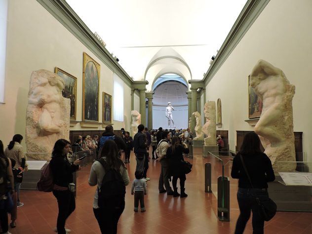 Galleria dell'Accademia, em Florença 