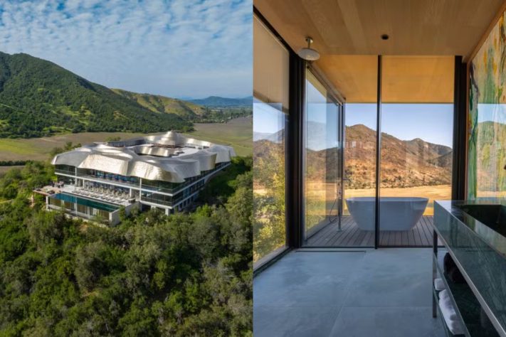 Hotel de luxo Vik Chile Retreat – Divulgação