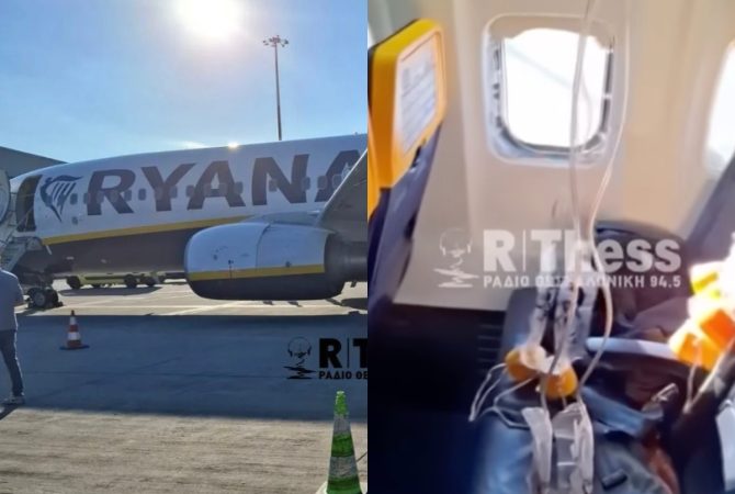 Pavor no ar: janela se rompe durante voo da Ryanair e passageiro fica com metade do corpo para fora