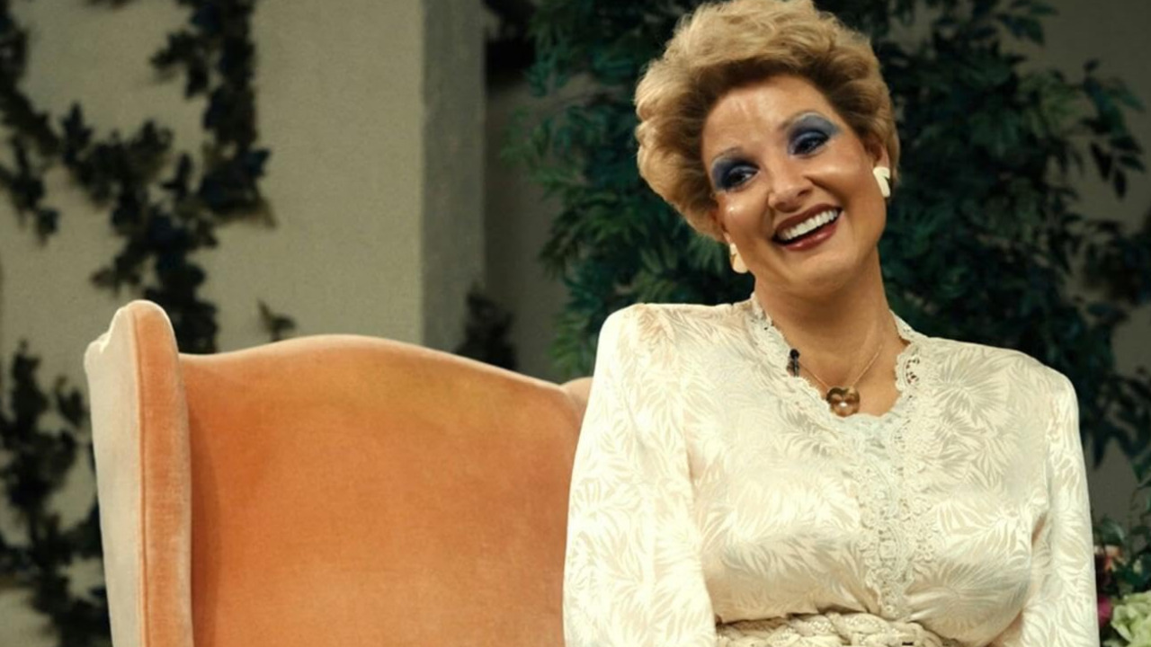 Chastain ganhou o Oscar de Melhor Atriz em 2022 por sua atuação como a apresentadora evangélica Tammy Faye Bakker em 