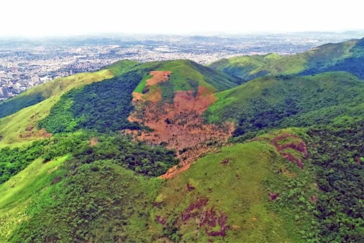 Maciço do Mendanha, Nova Iguaçu (RJ) – Reprodução/TV Globo