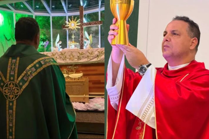 Padre Kleber Tostes, da arquidiocese de Ribeirão Preto, é nomeado exorcista - Divulgação/Reprodução/Redes Sociais
