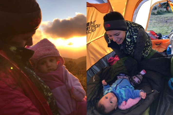 Pais sobem Pico da Bandeira com bebê de apenas 3 meses – Arquivo Pessoal