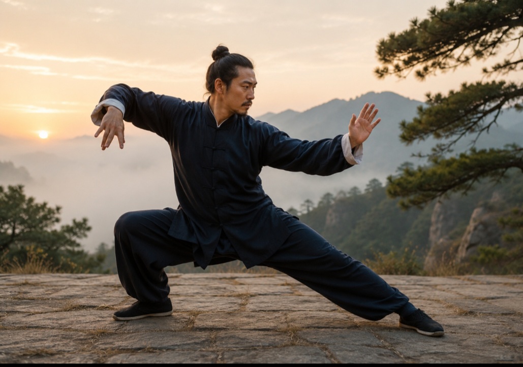 O estilo Chen é o mais antigo do tai chi chuan e deu origem aos demais estilos tradicionais. Caracteriza-se pela combinação de movimentos lentos e suaves com explosões rápidas de força, além de posturas mais baixas e giros que exigem coordenação e controle corporal.