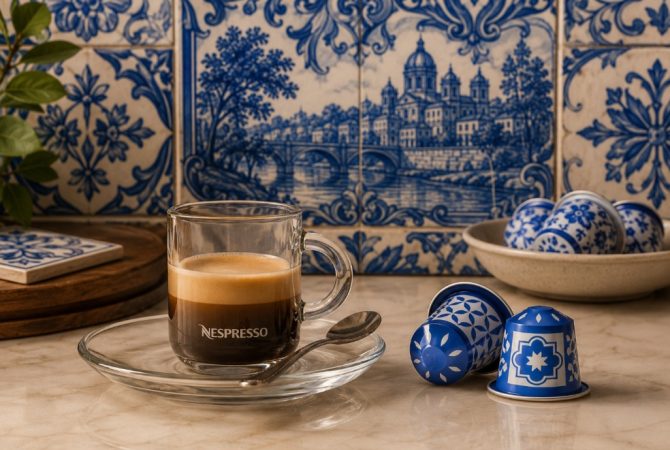 Nova cápsula de café resgata a memória dos tradicionais azulejos portugueses