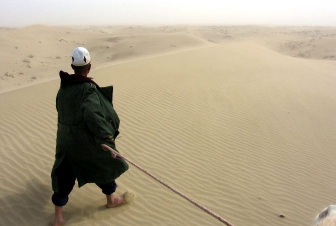 China utiliza o temido Deserto de Taklamakan para produção de frutos-do-mar