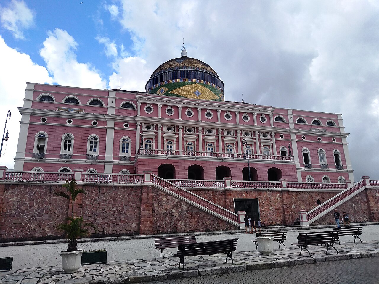 Teatro Amazonas, em Manaus - Ajmcbarreto/Wikimedia Commons