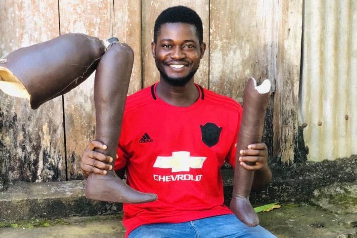 Emmanuel Alie Mansaray - Carro movido a energia solar feito com materiais reciclados rende destaque internacional a estudante de Serra Leoa –