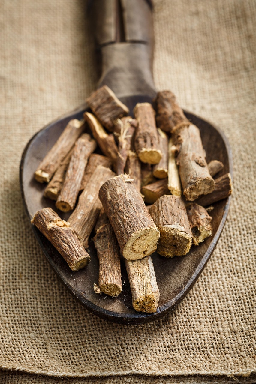 O alcaçuz, cujo nome científico é Glycyrrhiza glabra, é uma planta rica em compostos bioativos. O consumo excessivo pode elevar a pressão arterial, causar fraqueza muscular e alterações no ritmo cardíaco devido ao ácido glicirrízico, que interfere na função dos rins. 