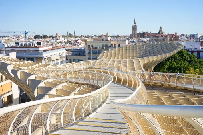 Metropol Parasol, Sevilha, Espanha – Pexels/Nikita Anders