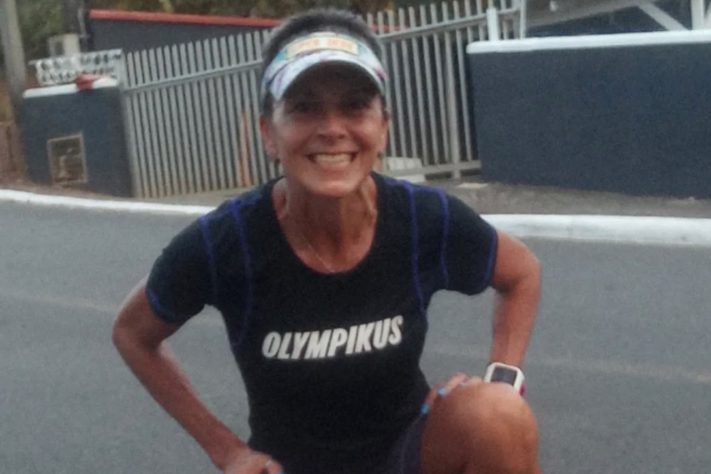 Catarinense Débora Simas quebrou o recorde mundial de corrida em esteira — Reprodução/Instagram