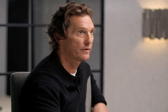 Matthew McConaughey – Reprodução/YouTube