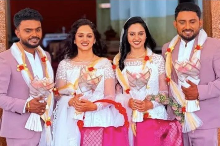 Casamento na Índia reúne quatro pares de gêmeos e viraliza nas redes sociais – Acervo da Família
