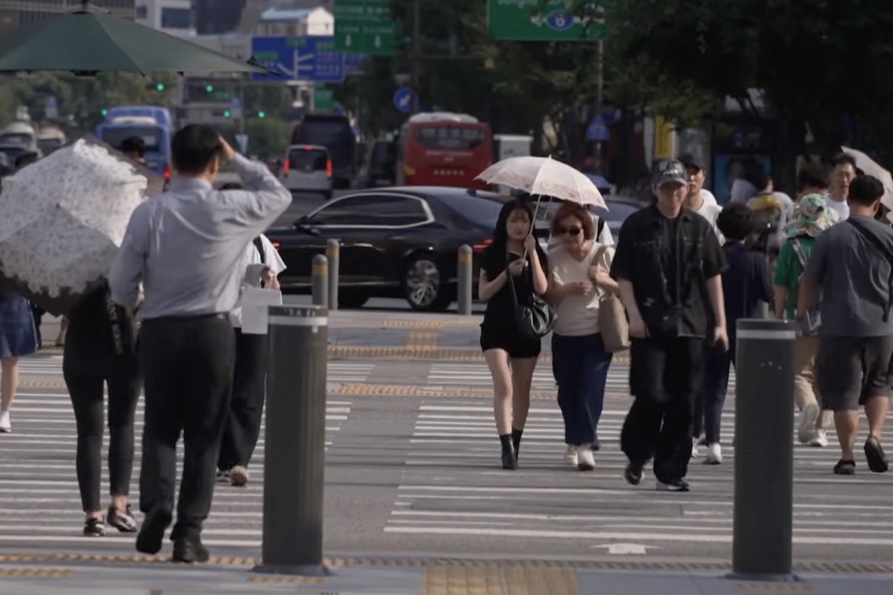 Coreia do Sul quebra recorde centenário de calor – Reprodução
