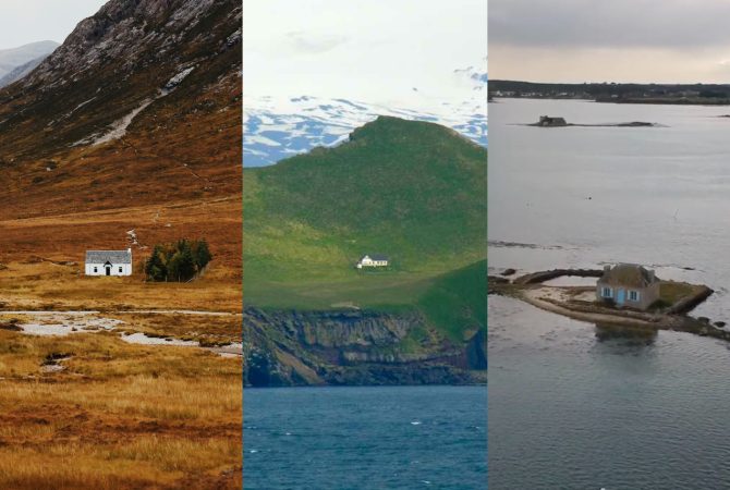 Teria coragem? Conheça algumas das casas mais isoladas do mundo