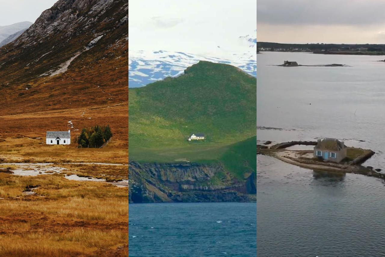 As casas mais remotas do mundo – Unsplash/Wikimedia Commons/Reprodução