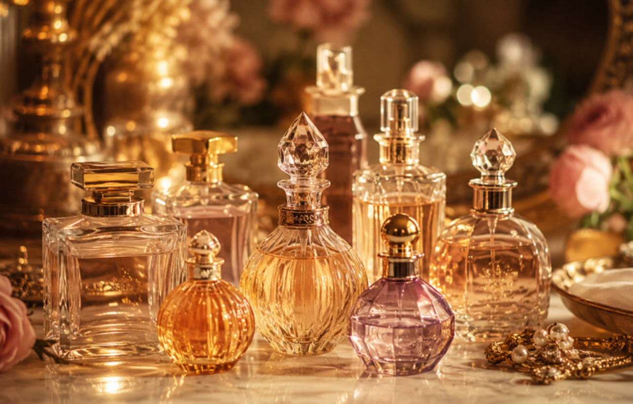 Quem não gosta de um delicioso cheiro de perfume? Mas.. de onde surgiu e qual a história dos perfumes? Saiba, então, sua origem, sua importância no Brasil, e muito mais destes produtos, geralmente ligados à ideia de prestígio. -  (crédito: imagem gerada por i.a )