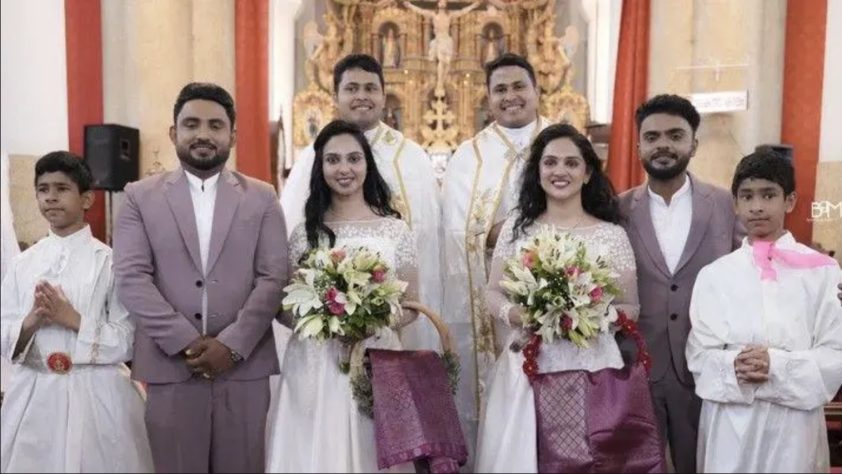 Casamento na Índia reúne quatro pares de gêmeos e viraliza nas redes sociais – Acervo da Família