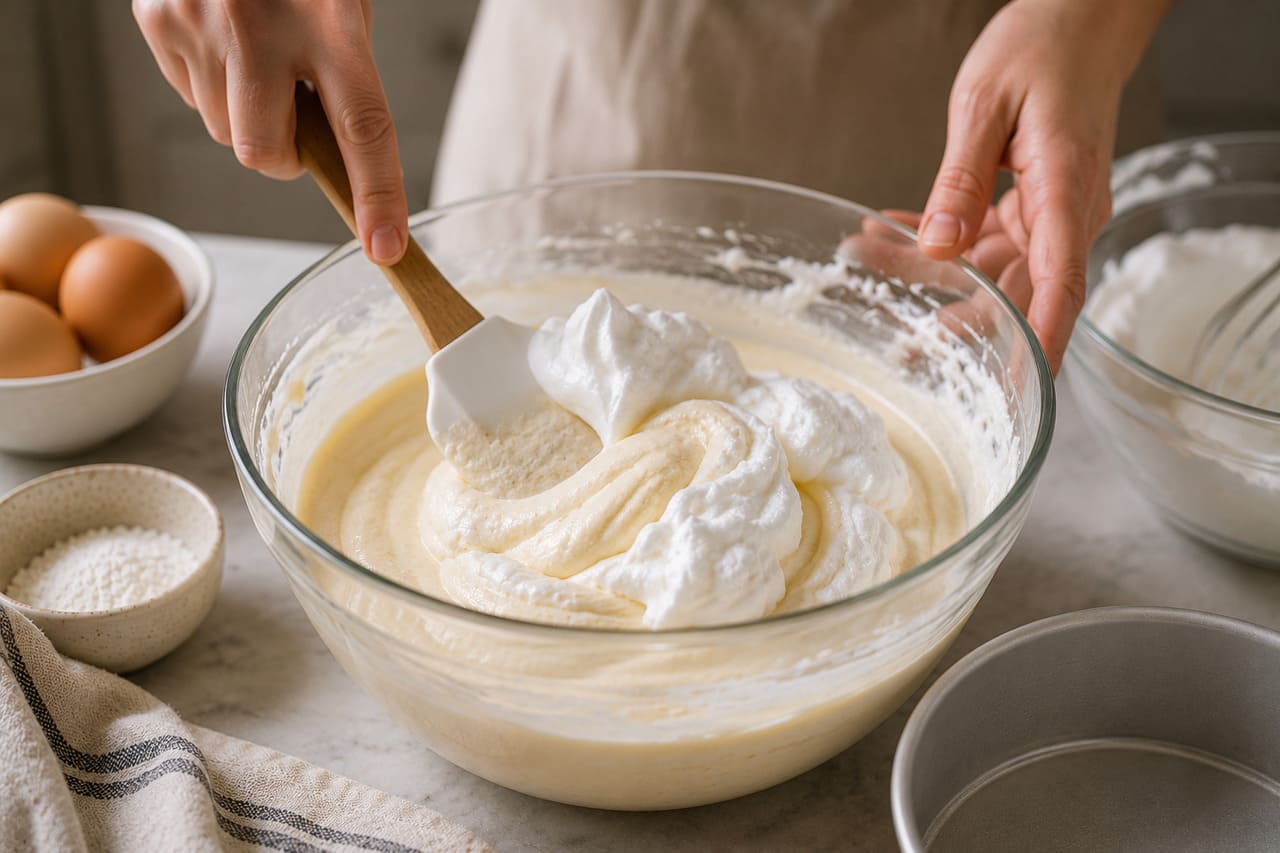 A temperatura e o modo de preparo fazem toda a diferença. Misturar a massa com delicadeza evita que o ar incorporado escape antes do cozimento ou da refrigeração.