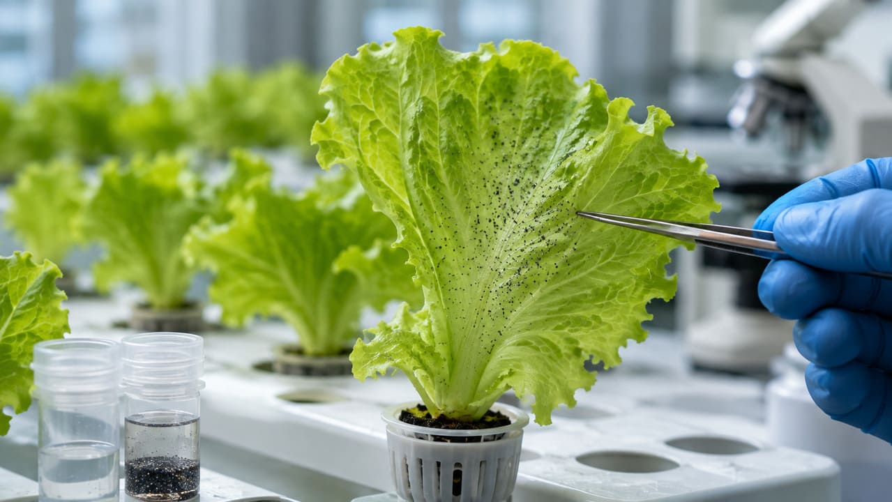As plantas expostas simultaneamente a nanoplásticos e cádmio acumularam até 61% mais do metal nas folhas do que aquelas expostas apenas ao cádmio. O resultado indica que os nanoplásticos podem intensificar a absorção desse contaminante em condições experimentais controladas.