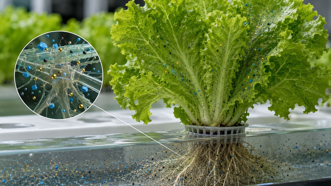 A interação entre nanoplásticos e metais pesados representa um desafio emergente para a agricultura. A coexistência desses contaminantes pode aumentar a vulnerabilidade das plantas e influenciar a absorção de substâncias potencialmente tóxicas, afetando a qualidade dos alimentos.