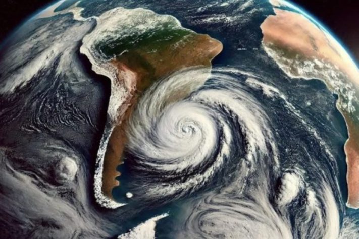 Ciclone foto NEUTRA - Reprodução/Climatempo