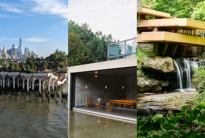 De parque à igreja: conheça 10 construções flutuantes e submersas que usam a água como parte do projeto