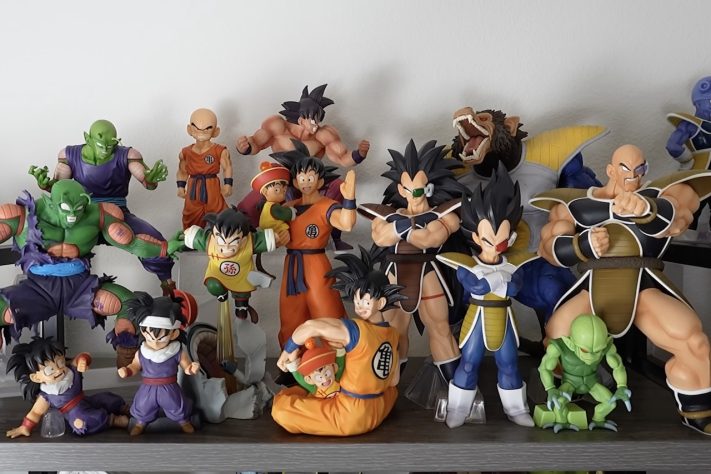 Dragon Ball action figures – Reprodução/YouTube MatchesPeaches