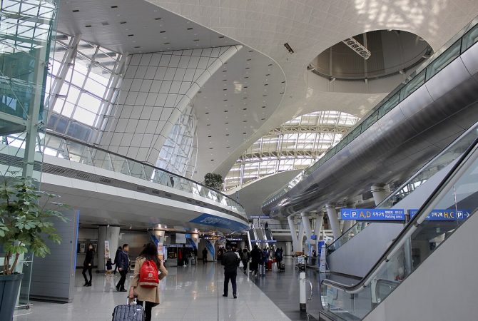 Aeroporto de Incheon, na Coreia do Sul, ultrapassa Heathrow, de Londres, e se torna líder mundial em passageiros internacionais