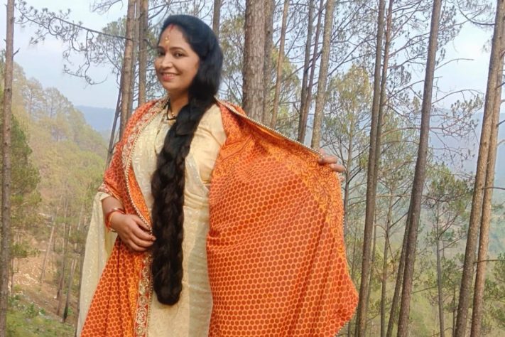 Indiana supera recorde e conquista título de mulher com cabelo mais longo do mundo – Divulgação/Guinness World Records