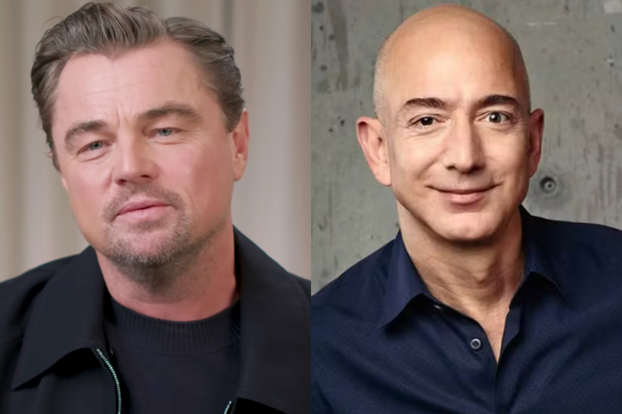 Leonardo DiCaprio e Jeff Bezos – Reprodução/Instagram
