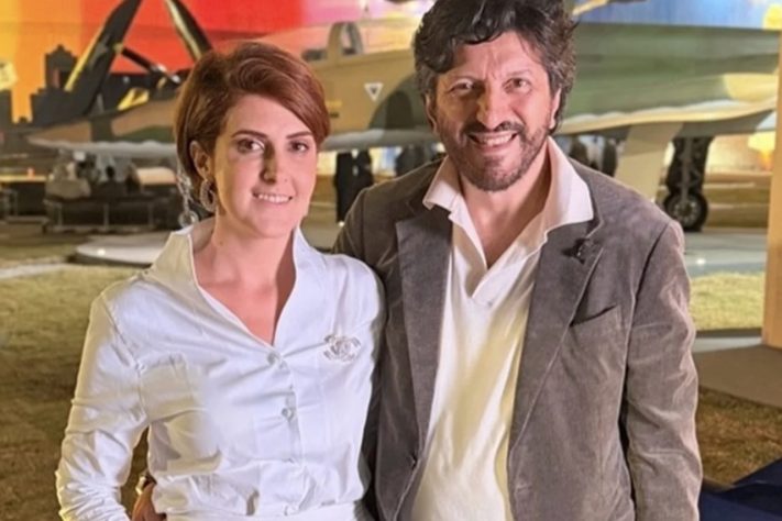 Lito Sousa e esposa Mila Seidl – Reprodução/Instagram