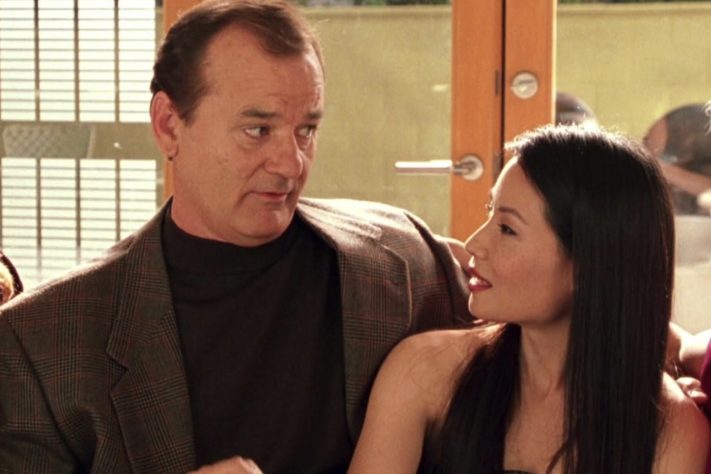 Lucy Liu e Bill Murray em 