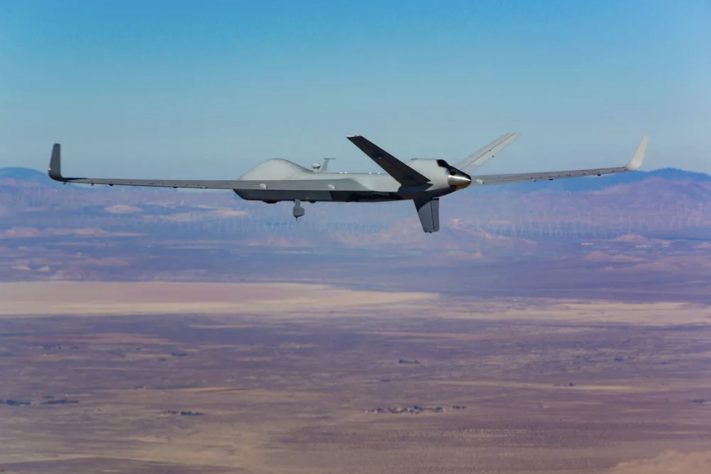 MQ-9B, drone da General Atomics Aeronautical Systems — Divulgação/General Atomics Aeronautical Systems