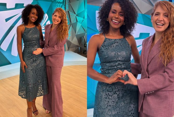 Maju Coutinho fala sobre gravidez no “Fantástico” após anunciar primeiro filho